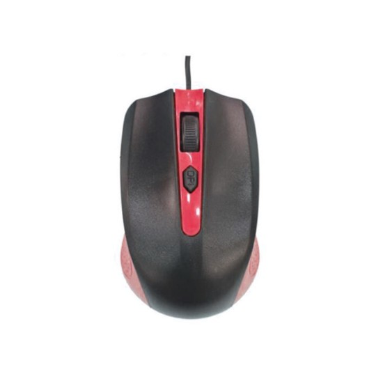 MOUSE PARA JOGOS COM FIO G-211-E/G211E 4D USB PARA LAPTOP/PC VERMELHO